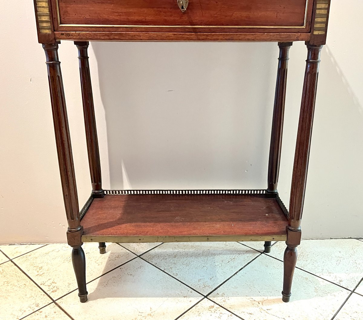 Small Console In The Lxvi Style 19th Century-photo-2