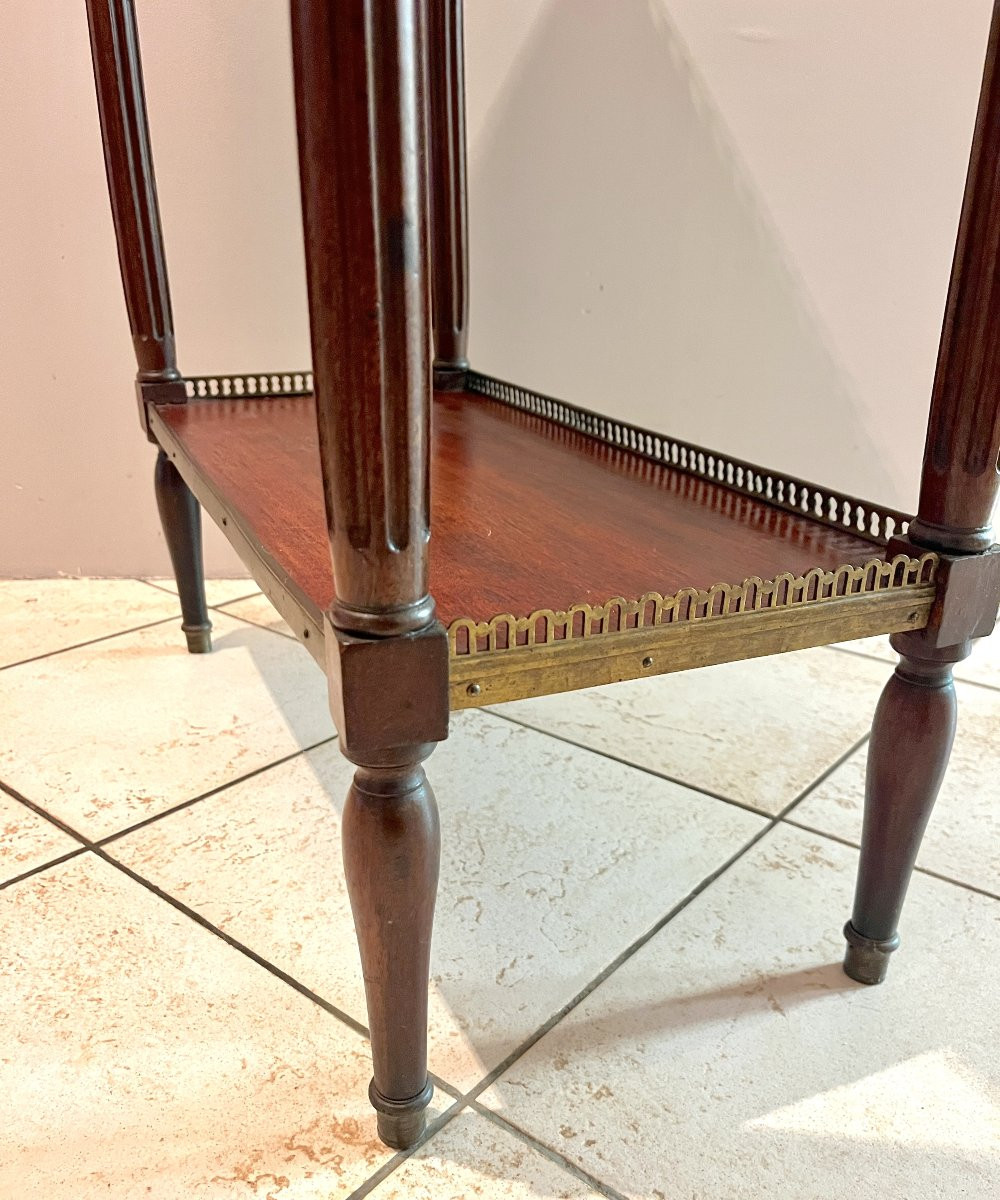 Small Console In The Lxvi Style 19th Century-photo-5