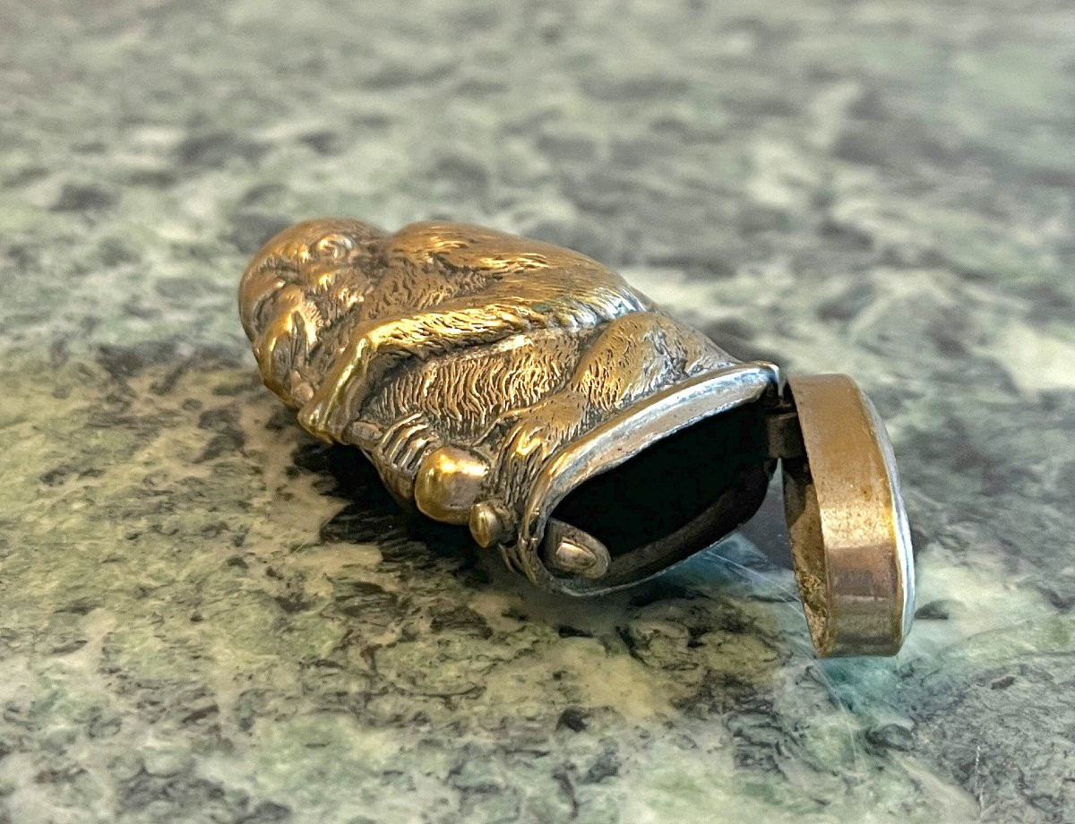 Pyrogène boite à allumettes représentant un singe fin XIXème-photo-6