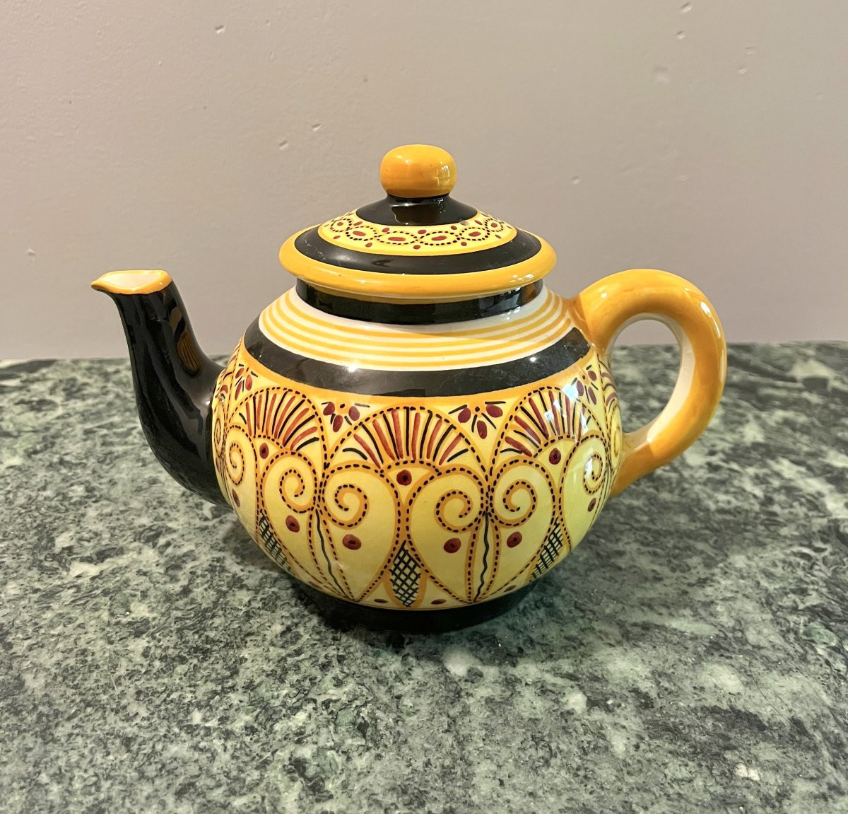 Henriot Quimper Art Deco Coffee/tea Service-photo-5