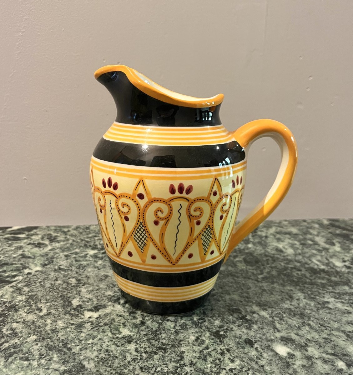 Henriot Quimper Art Deco Coffee/tea Service-photo-8