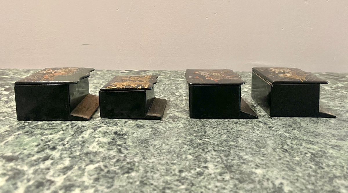 Four Asian-themed Matchbox Lighters-photo-3