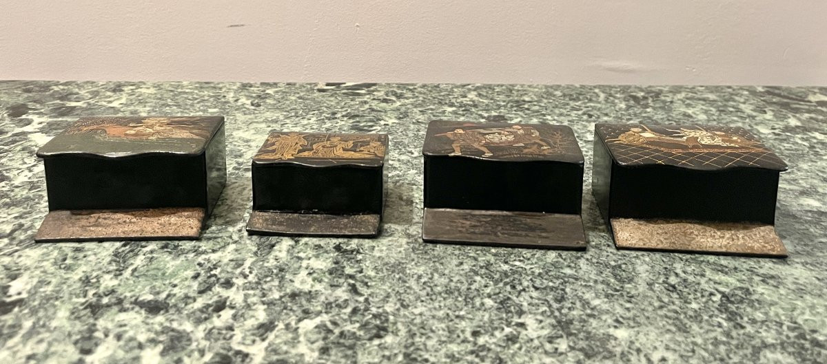 Four Asian-themed Matchbox Lighters-photo-2