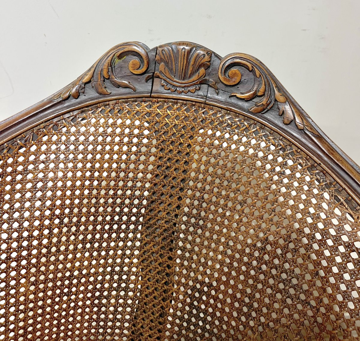 Fauteuil de bureau style LXV, XIXème siècle-photo-4