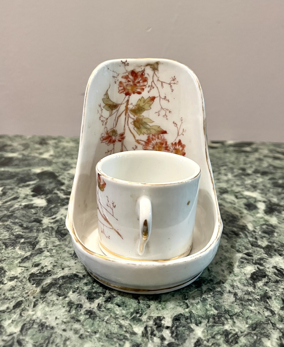 Paris Porcelain Cup And Display Stand (liter Cup And Stand)-photo-2