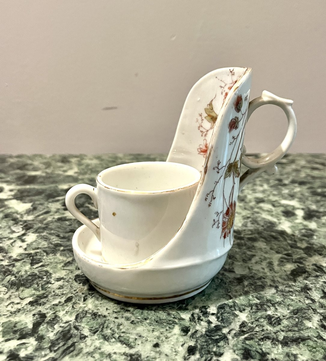 Paris Porcelain Cup And Display Stand (liter Cup And Stand)-photo-4