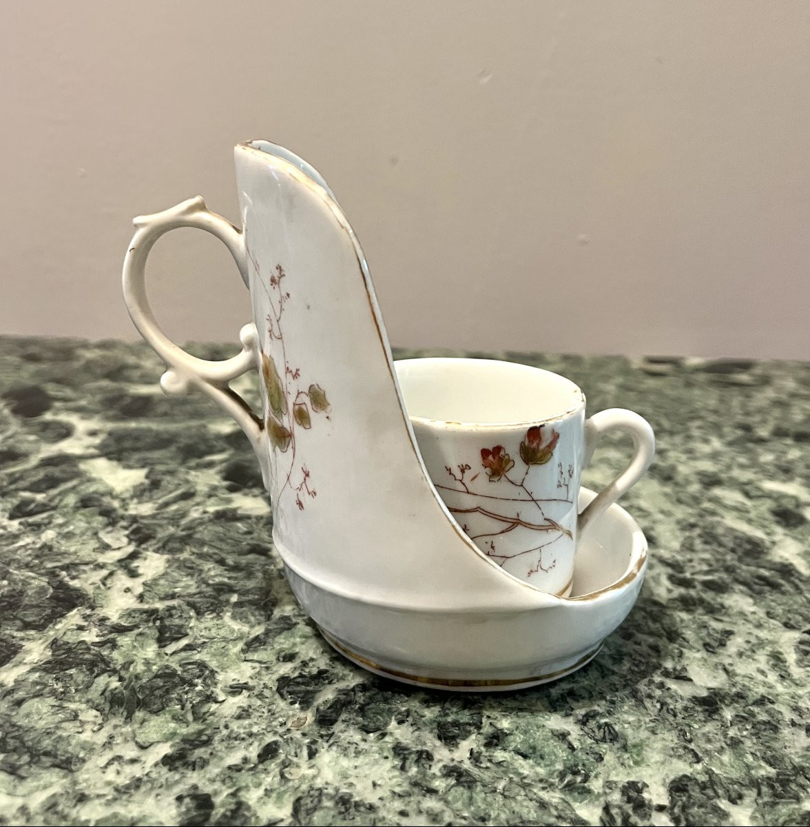 Paris Porcelain Cup And Display Stand (liter Cup And Stand)-photo-4