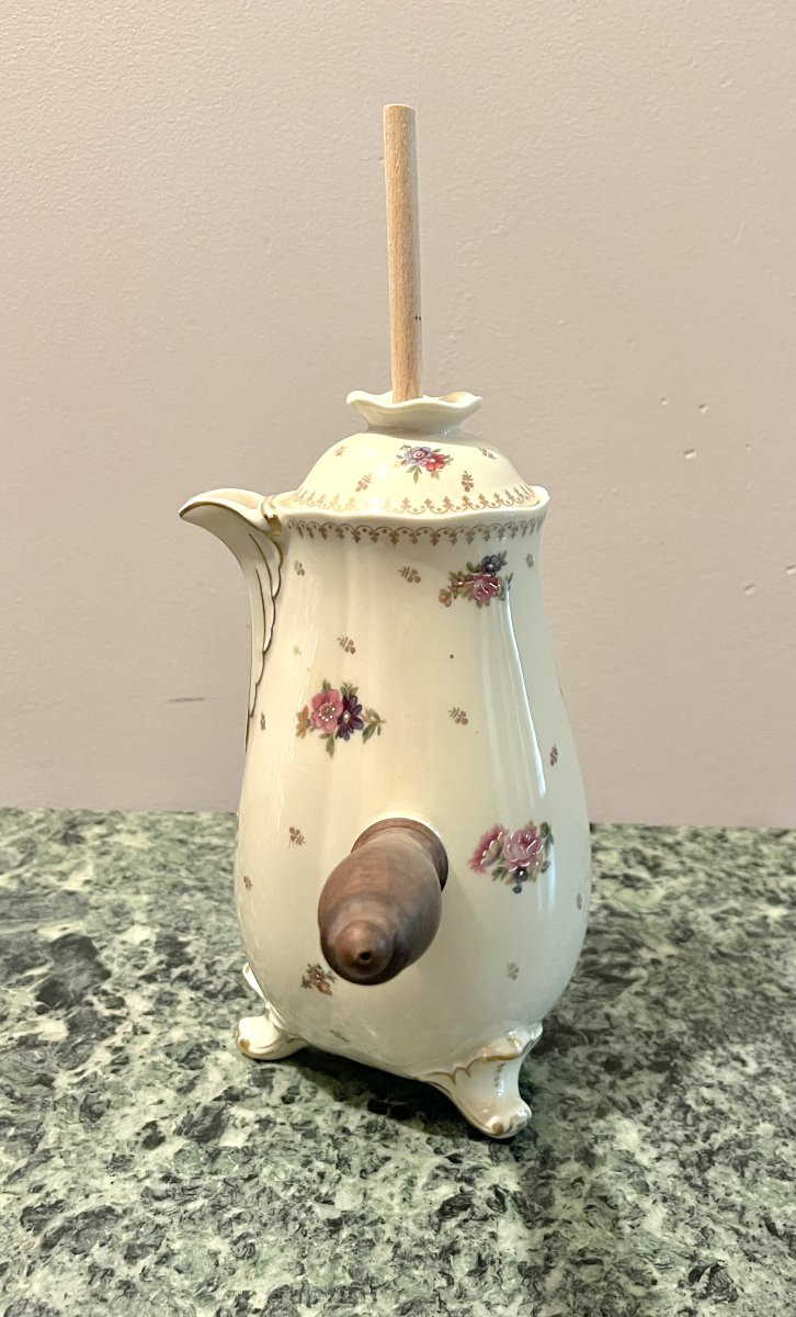 Limoges Porcelain Chocolate Pot-photo-3