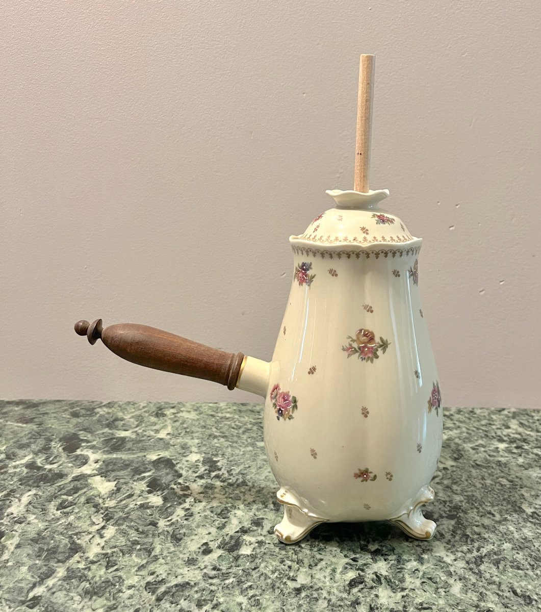Limoges Porcelain Chocolate Pot-photo-4
