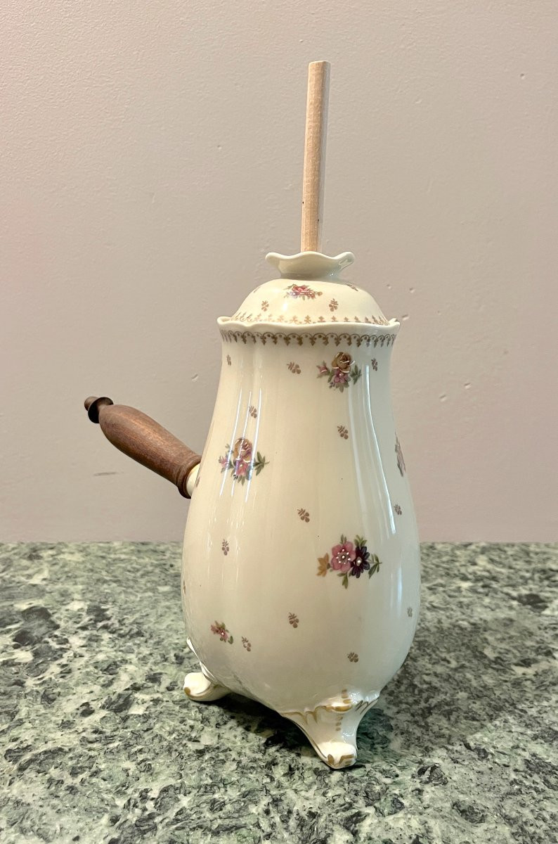 Limoges Porcelain Chocolate Pot-photo-2