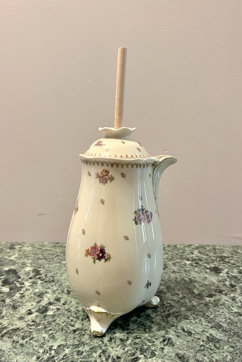 Limoges Porcelain Chocolate Pot-photo-3