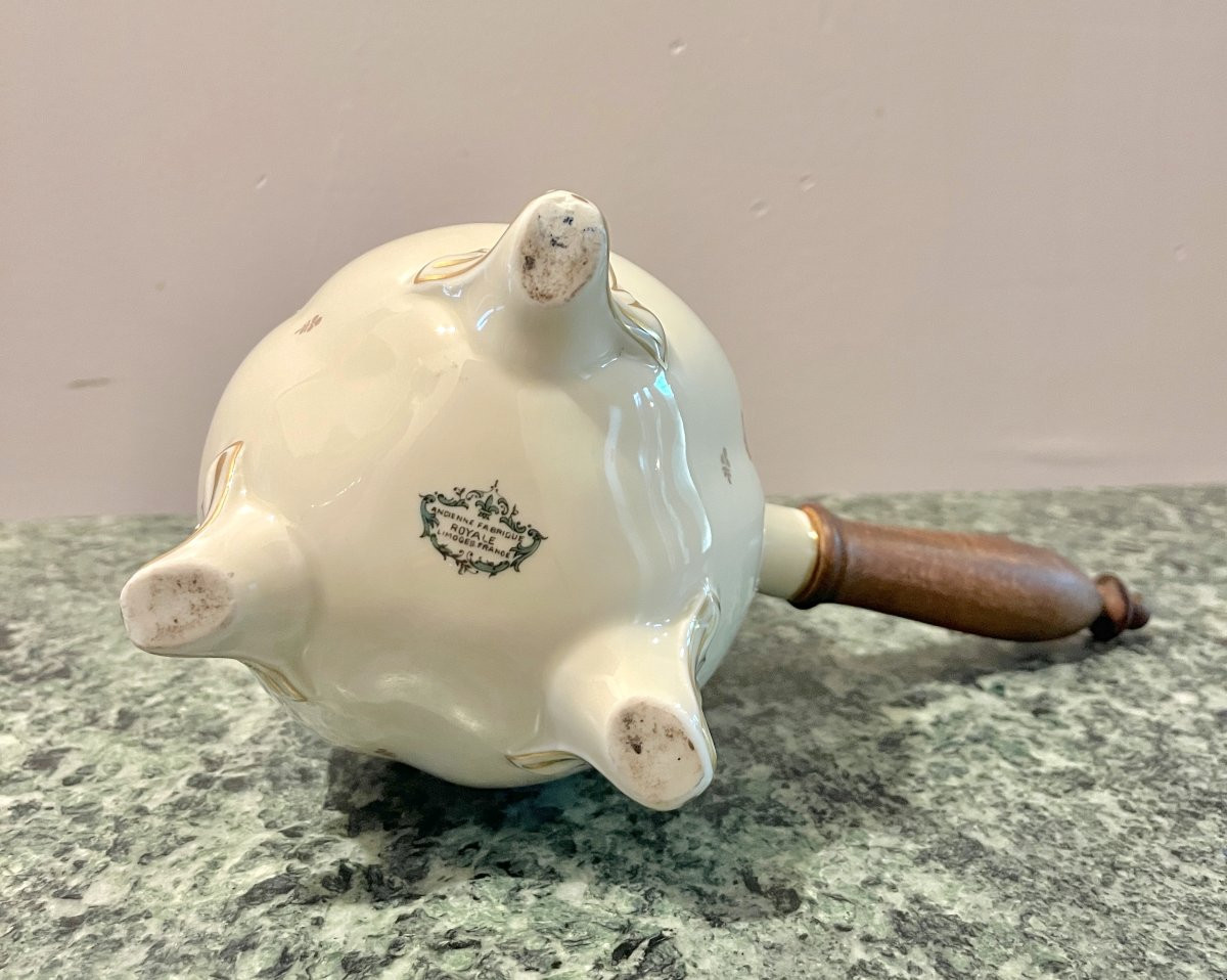 Limoges Porcelain Chocolate Pot-photo-8