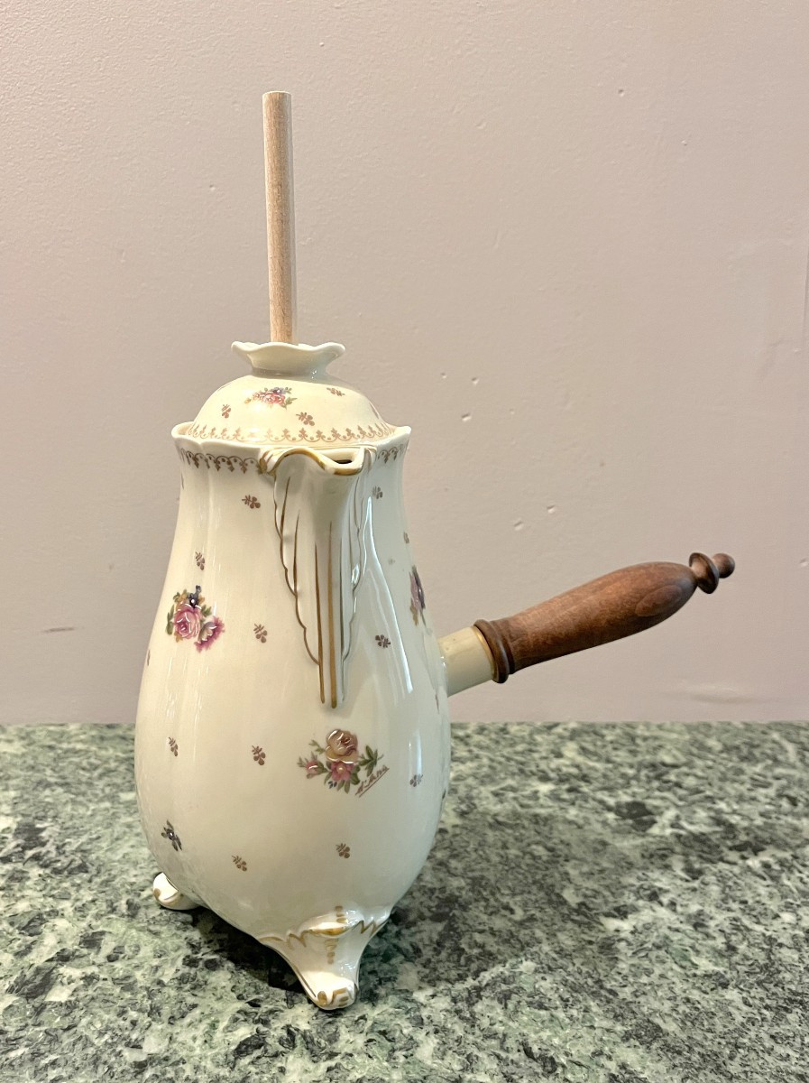 Limoges Porcelain Chocolate Pot