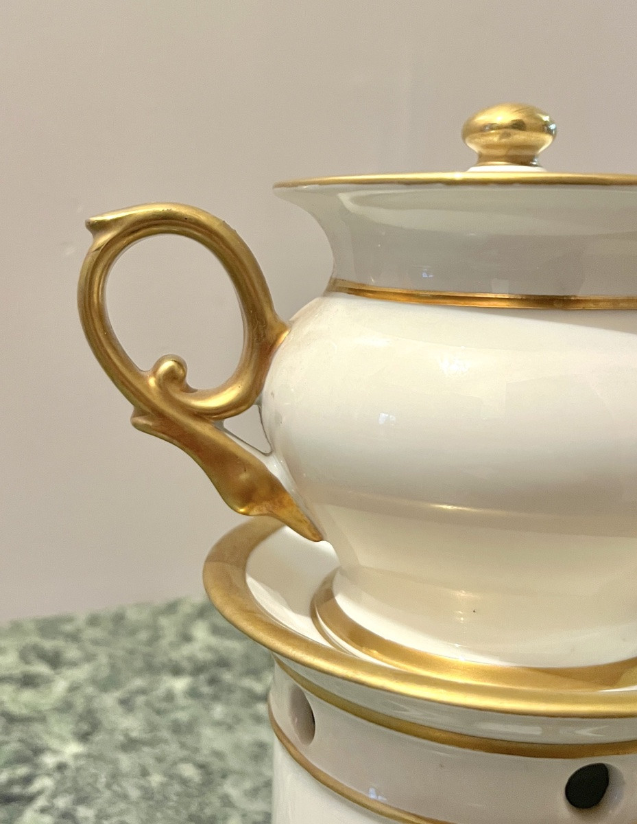 Tisanière en porcelaine de Paris-photo-7