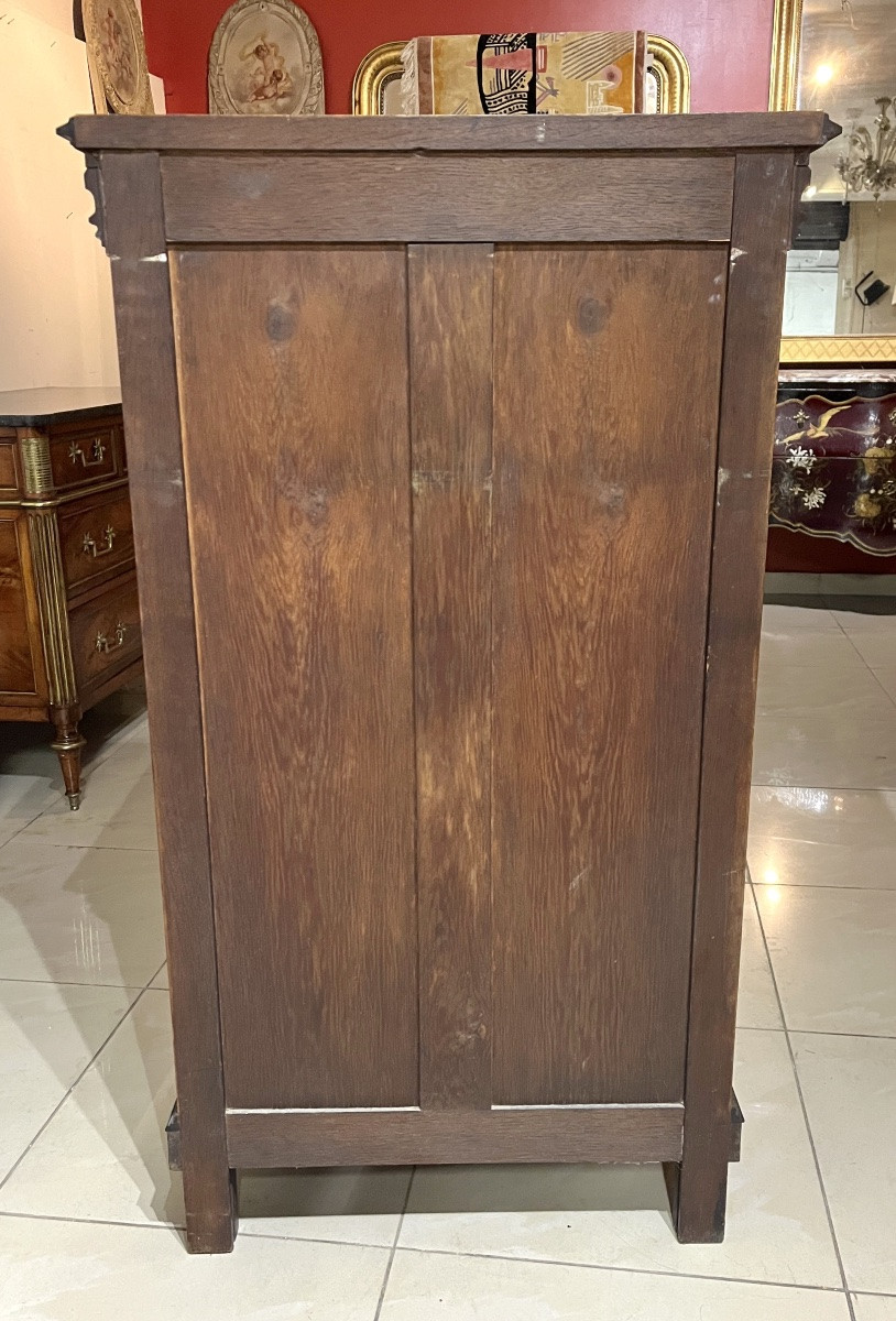 Vitrine Art Nouveau style Médiéval XIXeme-photo-5