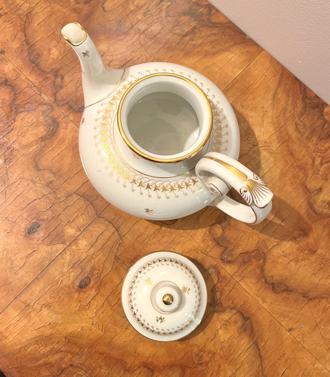 Sèvres Porcelain Teapot, 1954-photo-2