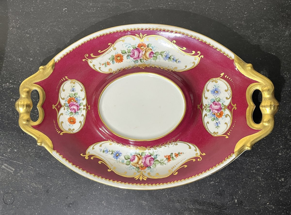 Limoges Porcelain Tureen And Stand-photo-4