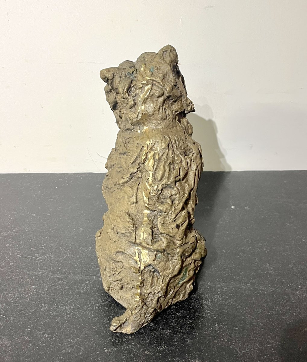 Bronze "westie" Dog -photo-1