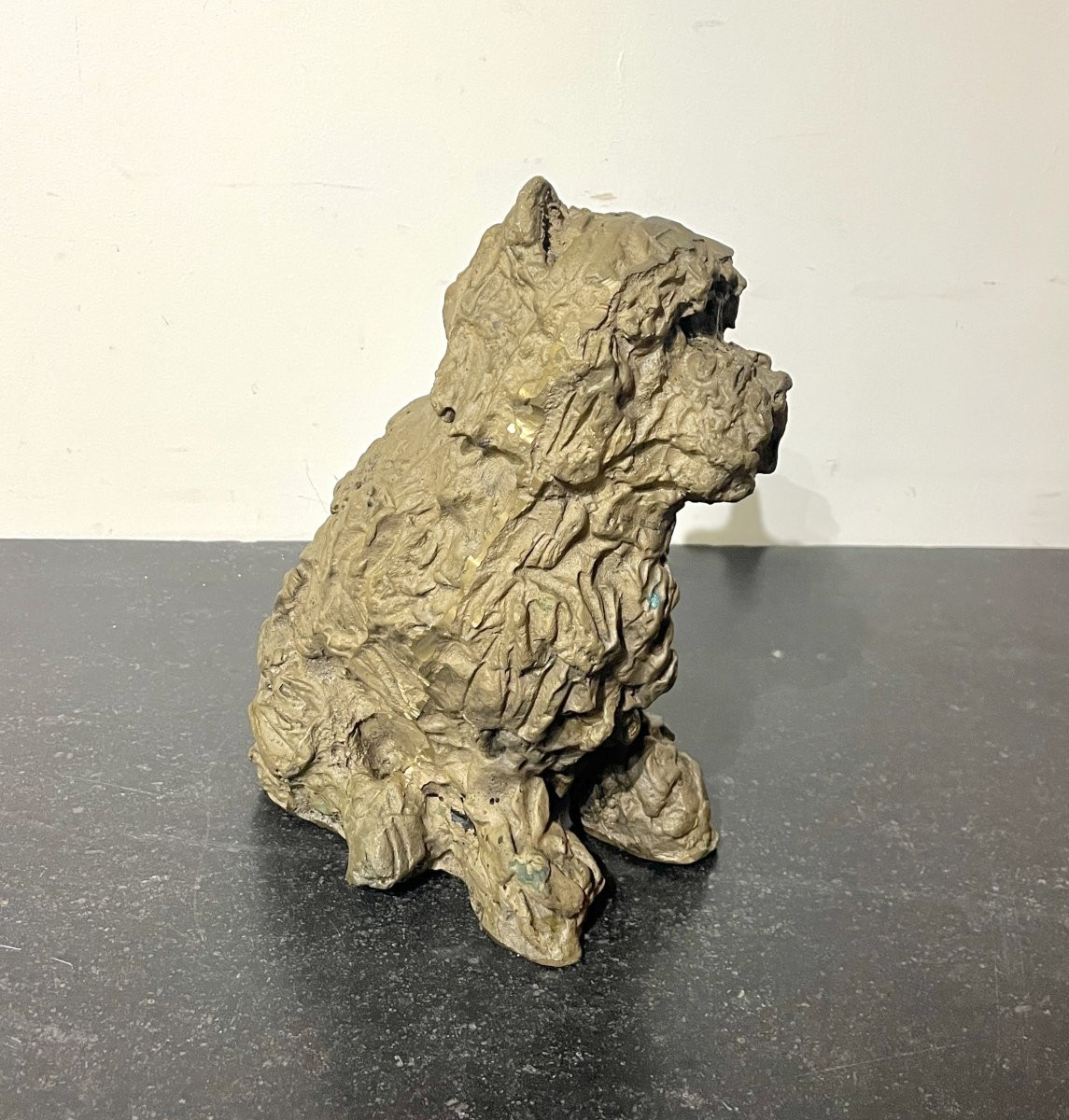 Bronze "westie" Dog -photo-3