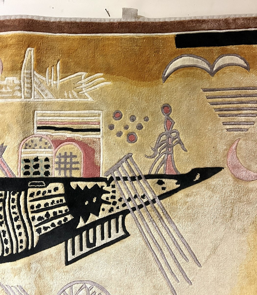 Wall Tapestry After Kandinsky-photo-2