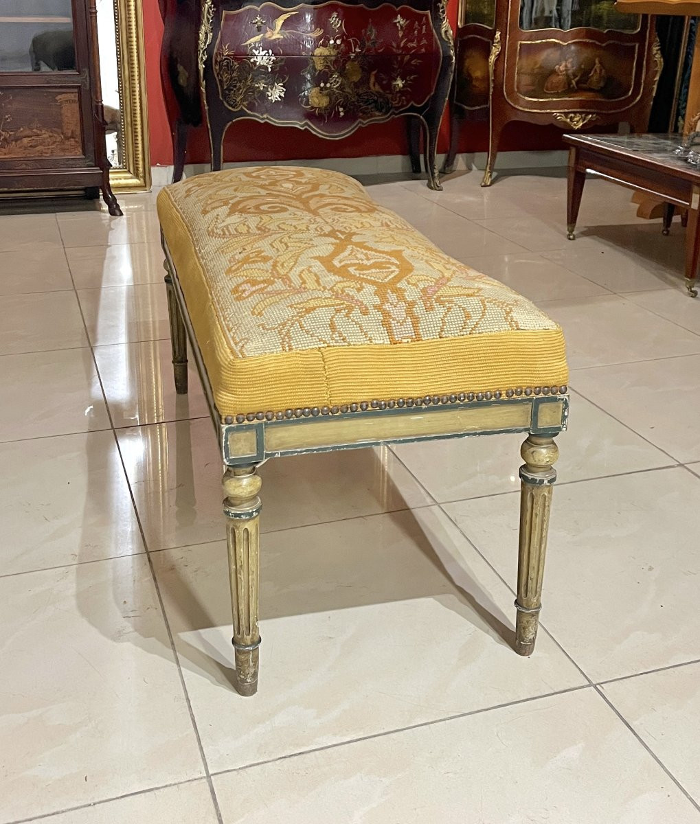 Banquette ou bout de lit de style LXVI-photo-3