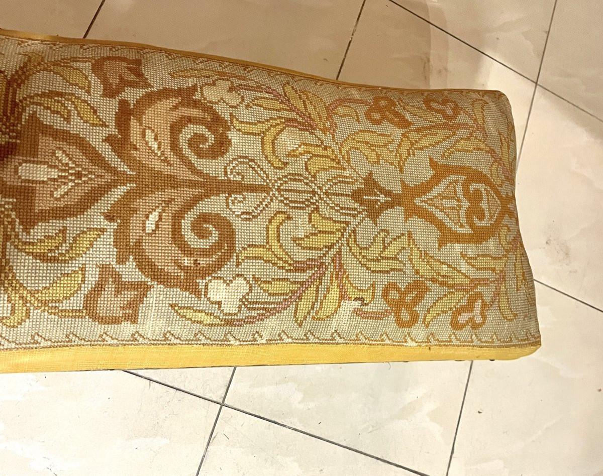 Banquette ou bout de lit de style LXVI-photo-8