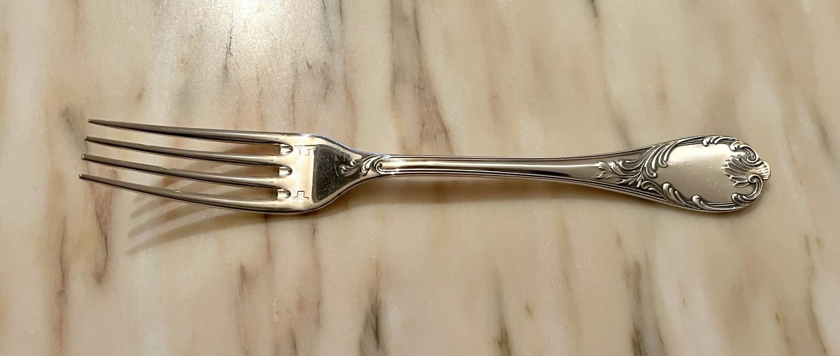 Christofle 37-piece Flatware Set, Marly Pattern-photo-7