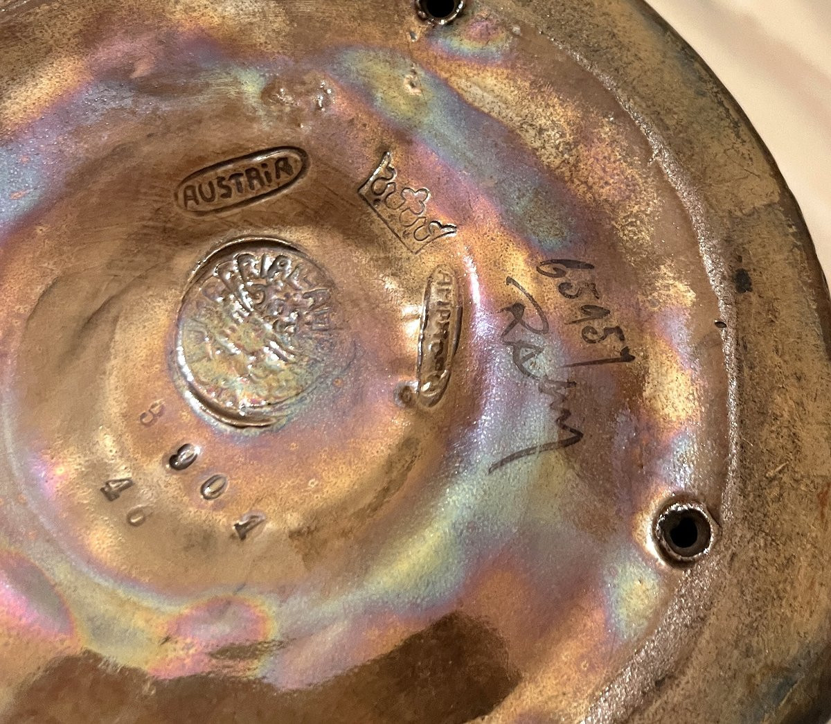 Coupe en céramique Imperial Amphora Art Nouveau-photo-5