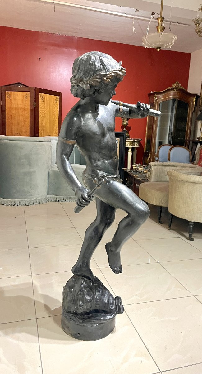 Statue en fonte-photo-2