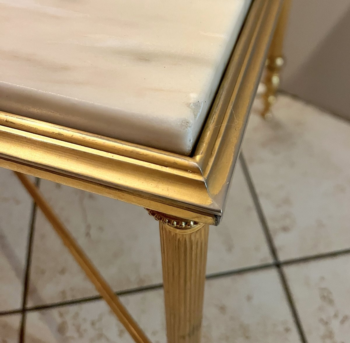 Table basse style Neoclassique années 1970-1980-photo-3