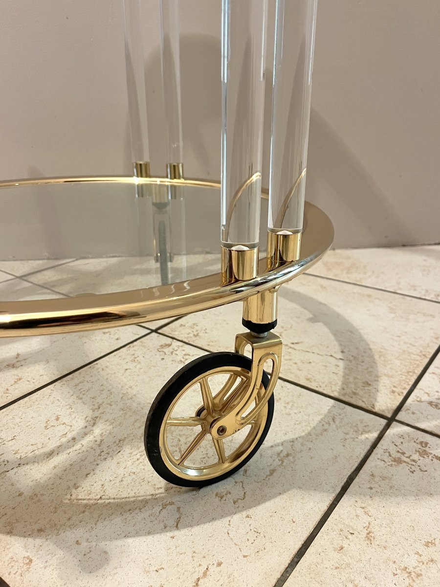 Serving Cart - Bar Trolley From The 1980s-photo-1