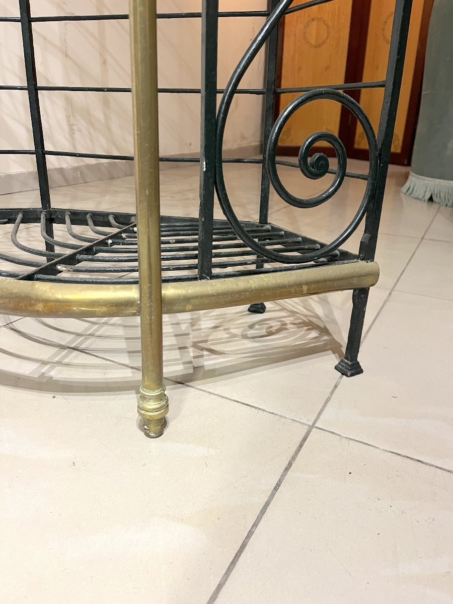 Etagère de boulangerie en fer forgé-photo-7