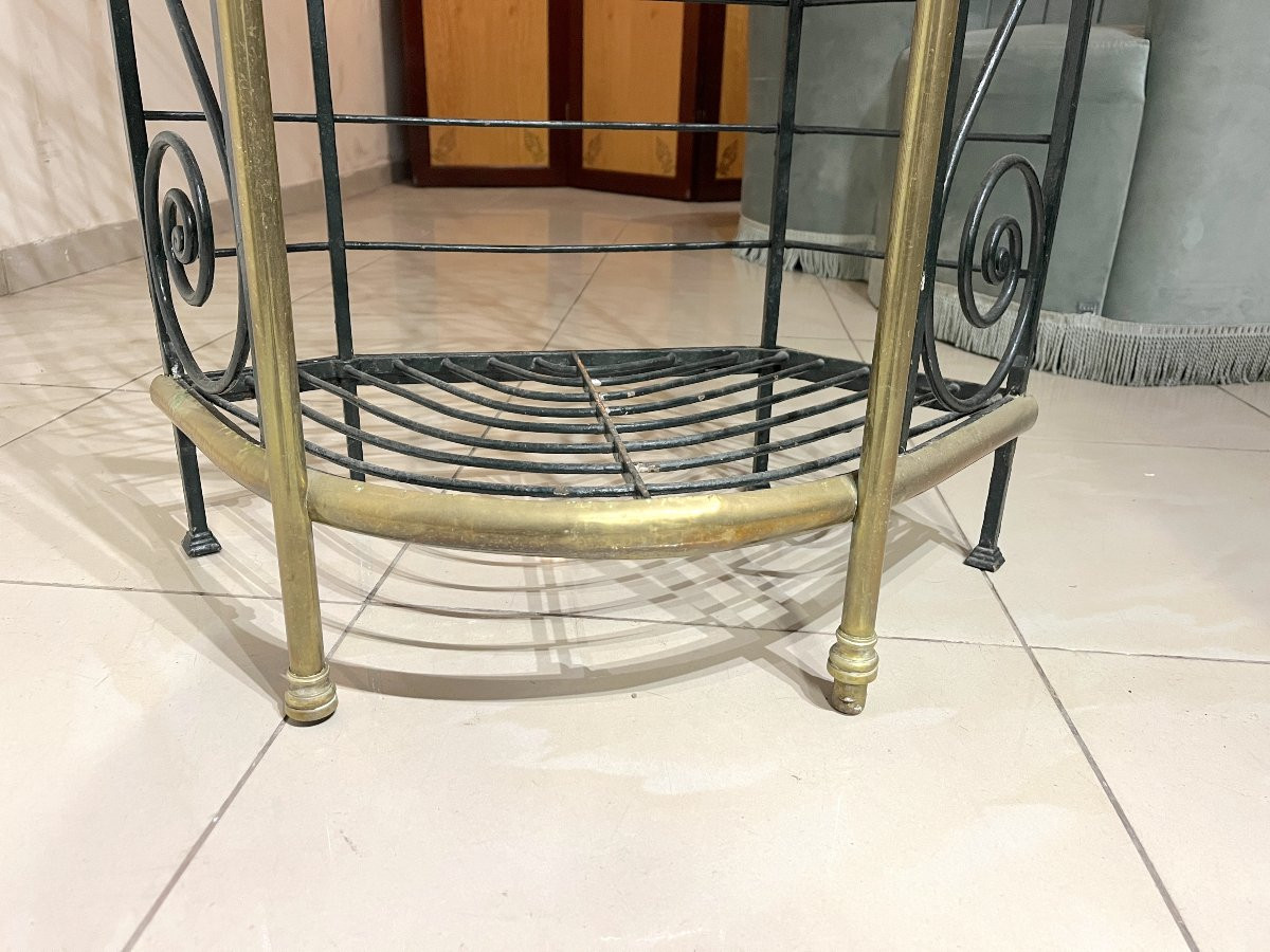Etagère de boulangerie en fer forgé-photo-8
