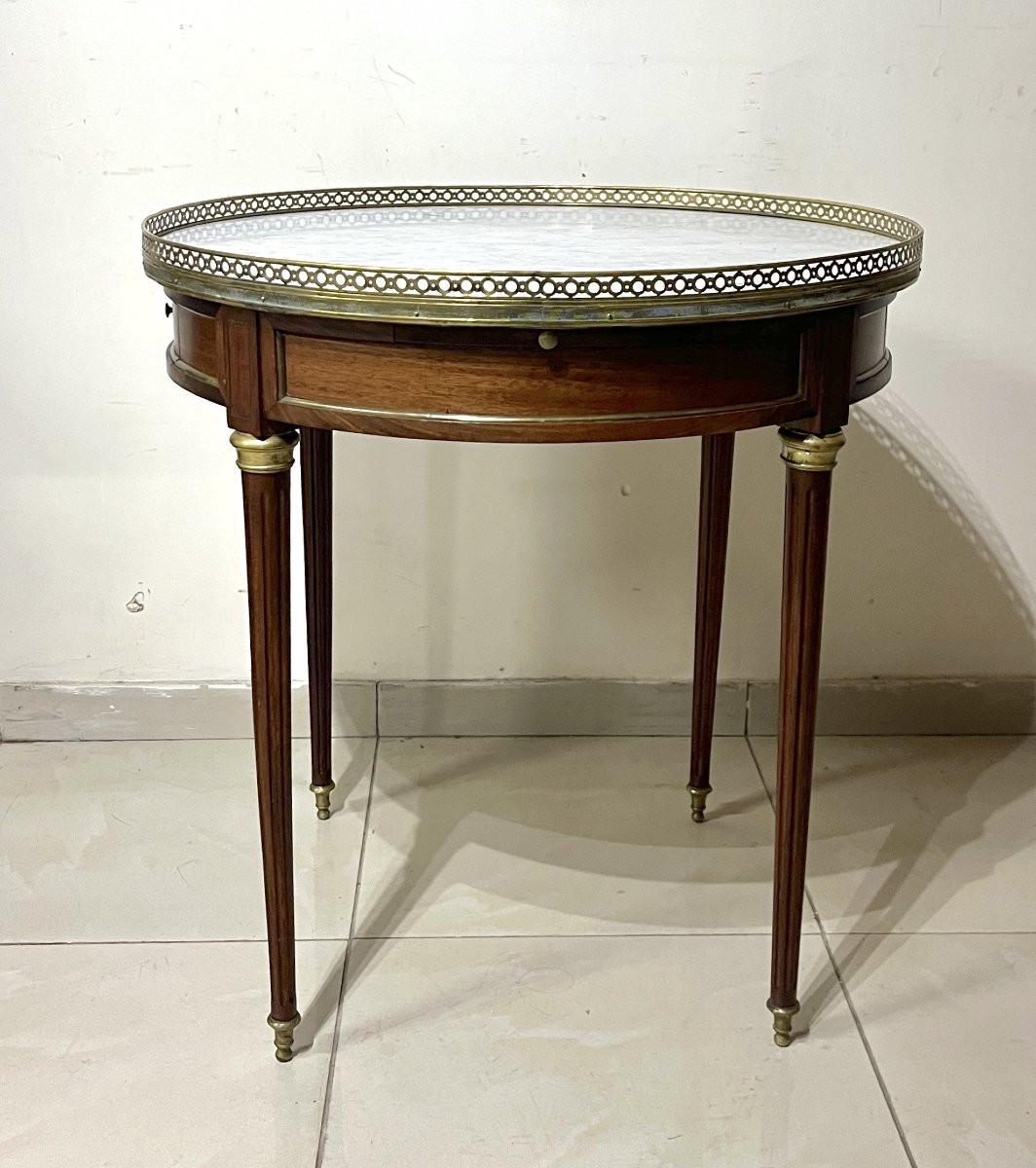 Pedestal Table St Lxvi 19th Century-photo-2