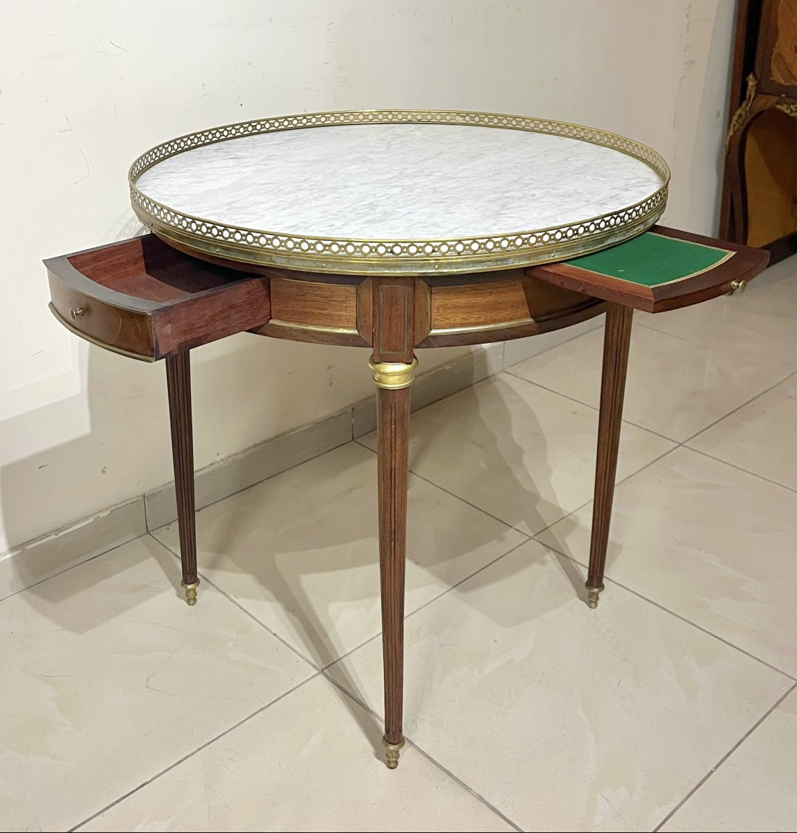 Pedestal Table St Lxvi 19th Century-photo-3