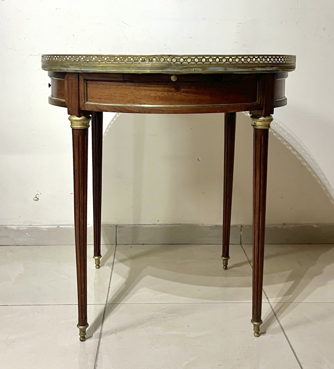 Pedestal Table St Lxvi 19th Century-photo-2