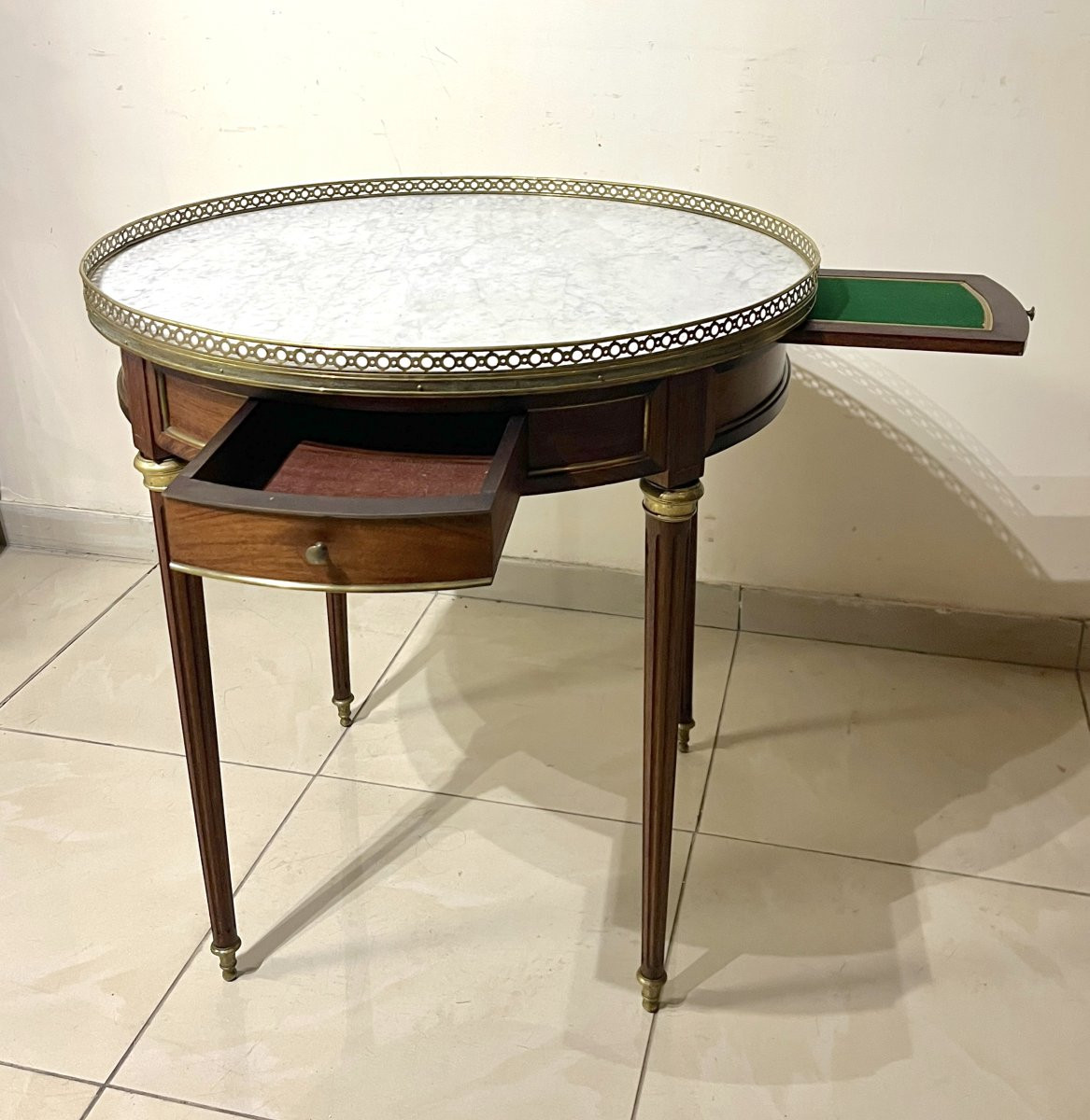 Pedestal Table St Lxvi 19th Century-photo-4
