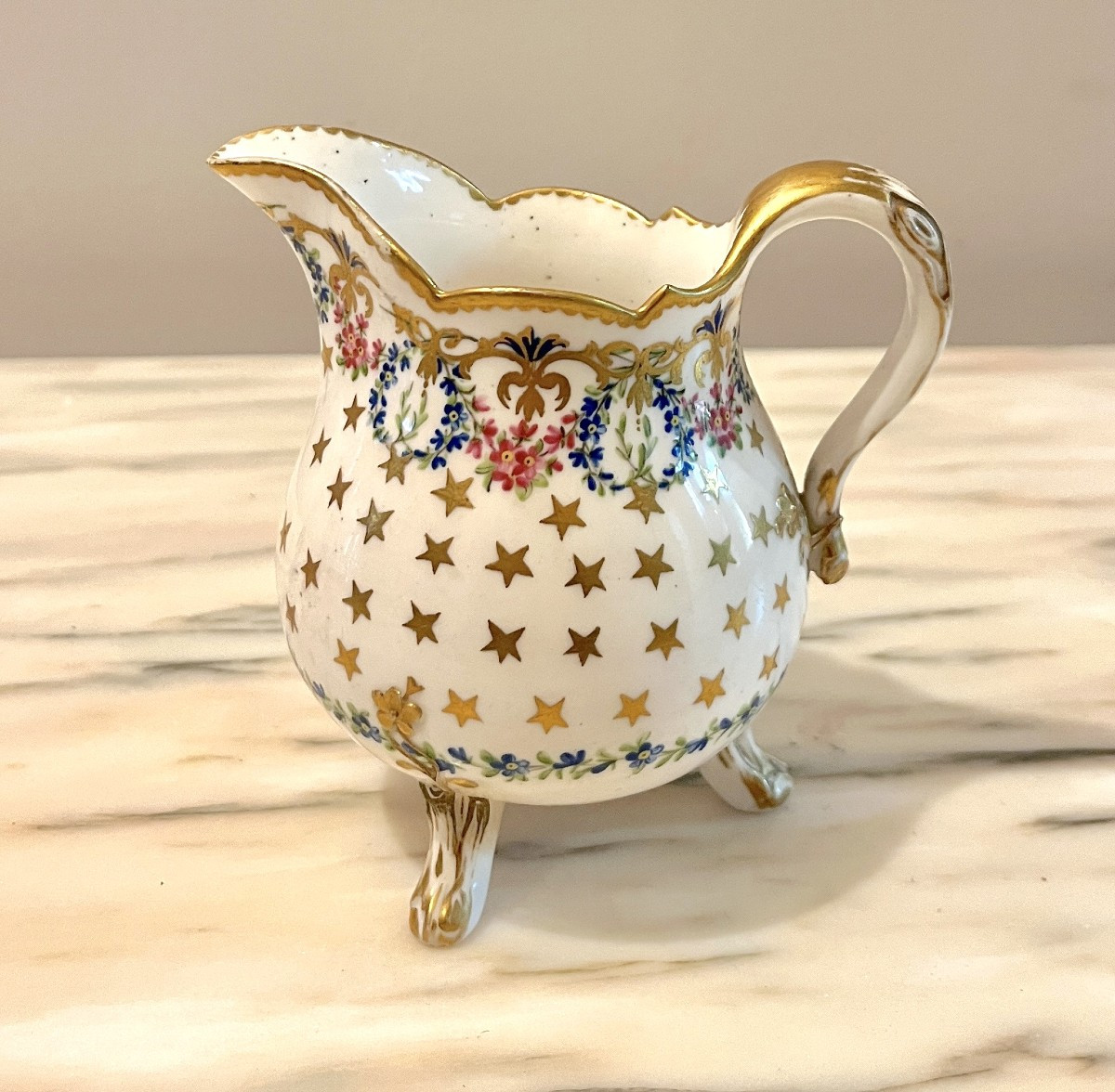 18th Century Sèvres Porcelain Milk Jug
