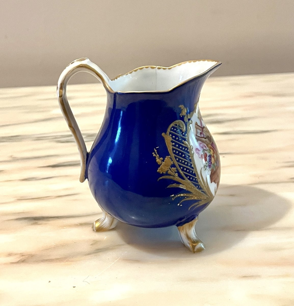 18th Century Porcelain Milk Jug Or Creamer-photo-4