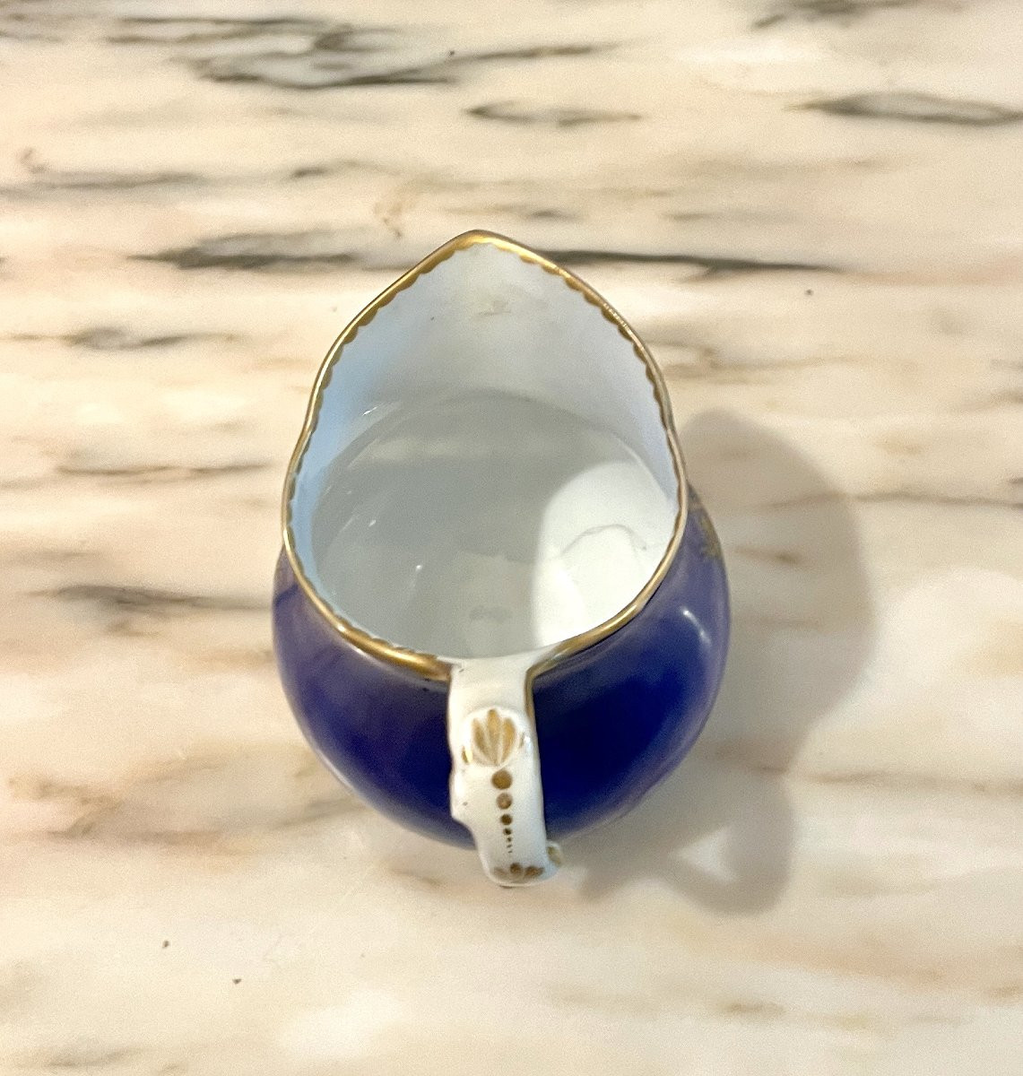 18th Century Porcelain Milk Jug Or Creamer-photo-6