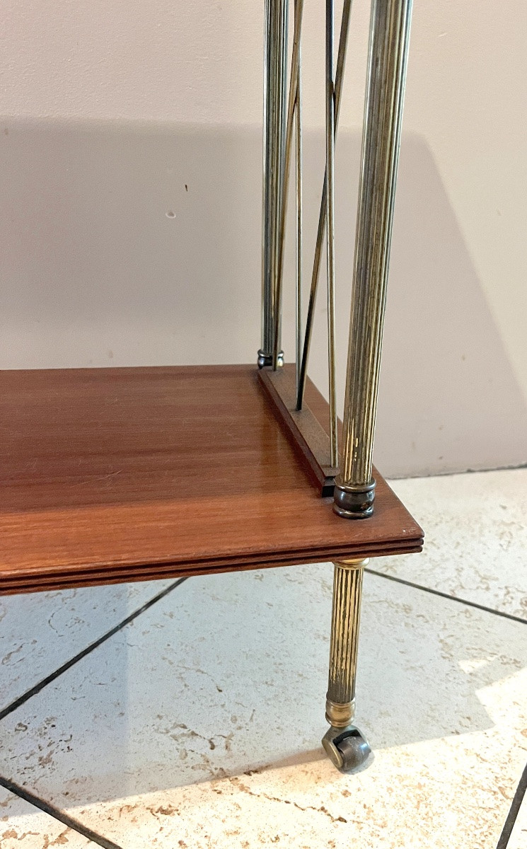 Pair Of Neoclassical Bedside Tables Circa 1960/1970-photo-3