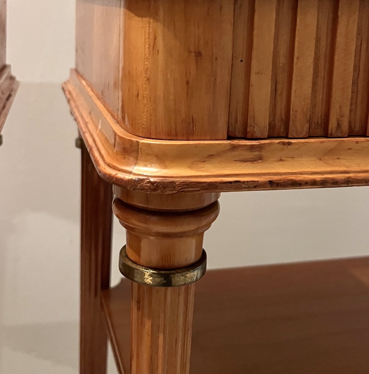 Pair Of Lxvi Style Bedside Tables Circa 1940-photo-6