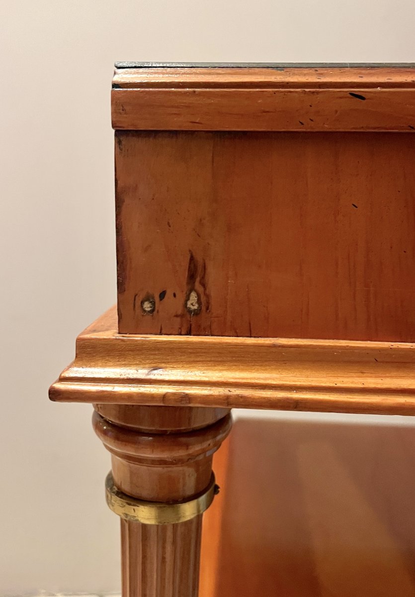 Pair Of Lxvi Style Bedside Tables Circa 1940-photo-7