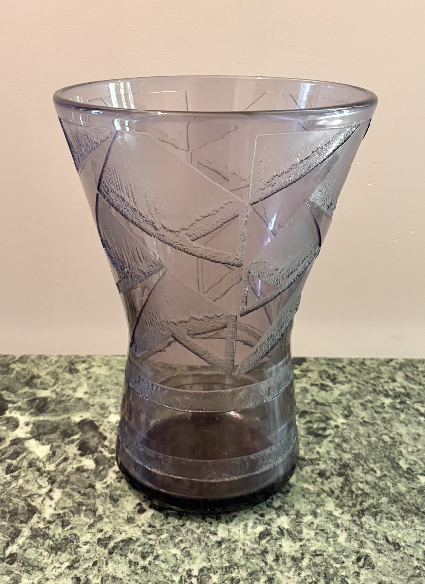 Daum Nancy: Important Art Deco Vase-photo-3