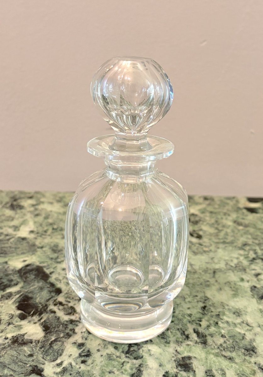 Set Of 4 Baccarat Crystal Toiletries Bottles-photo-1