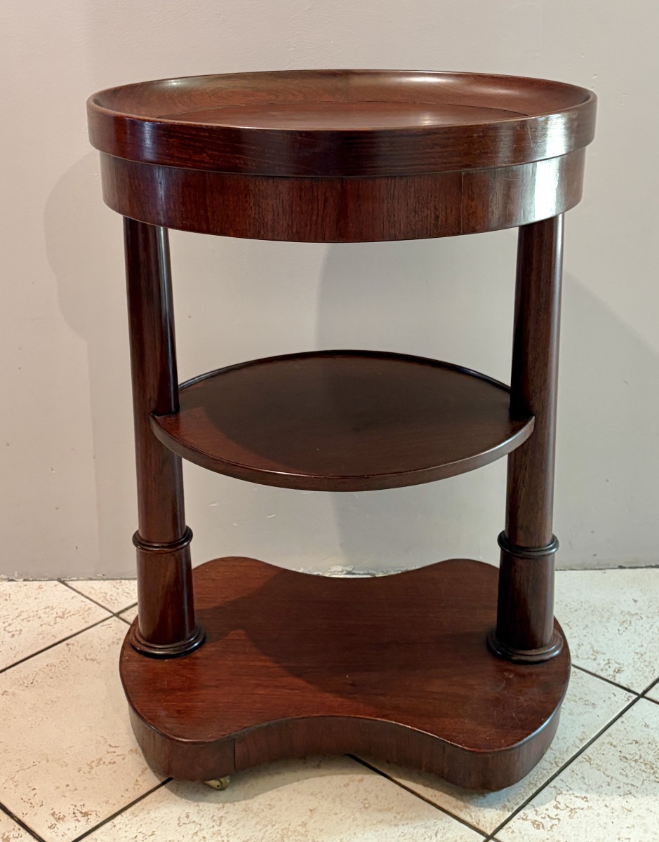 19th-century Empire-style Side Table-photo-4