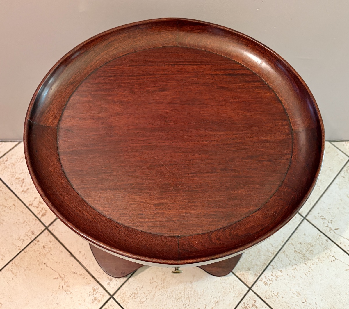 19th-century Empire-style Side Table-photo-8