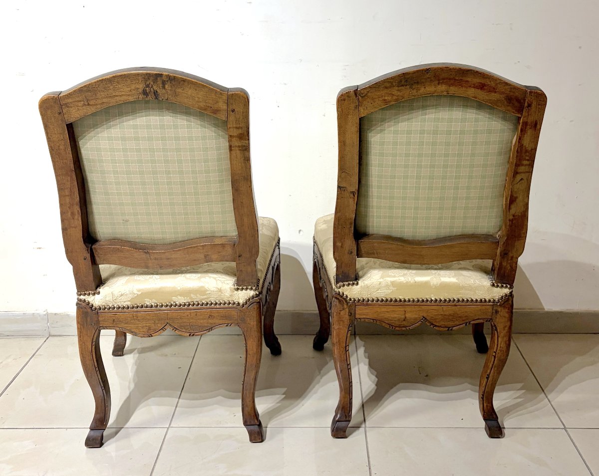 Paire de chaises époque LXV - Régence-photo-4