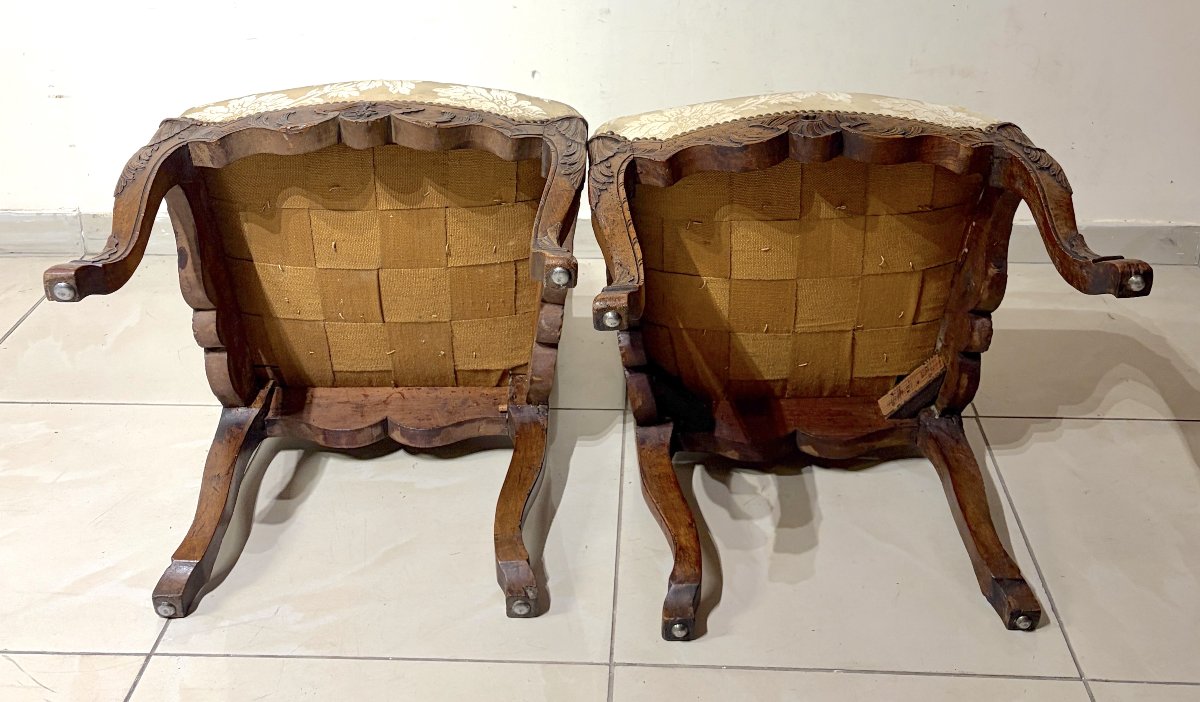 Paire de chaises époque LXV - Régence-photo-5