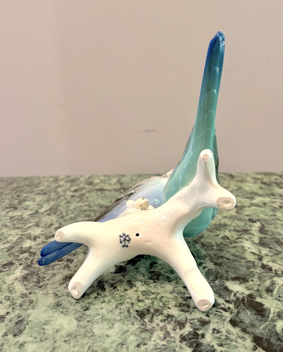 Karl Ens, Two Porcelain Parakeets-photo-4